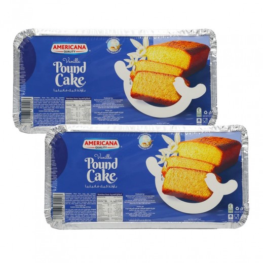 Americana Vanilla Pound Cake 2 × 325g