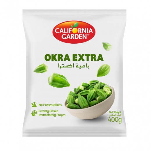 California Garden Medium Okra Fine 400 g