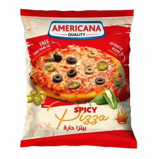 Americana Jalapeno Round Pizza 80 g - delivered by Taw9eel Fast