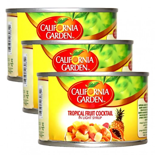 California Garden Tropical Fruit Cocktail 3 x 227g