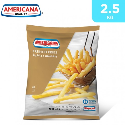 Americana Frozen French Fries (2.5 kg) - delivered by Taw9eel Fast