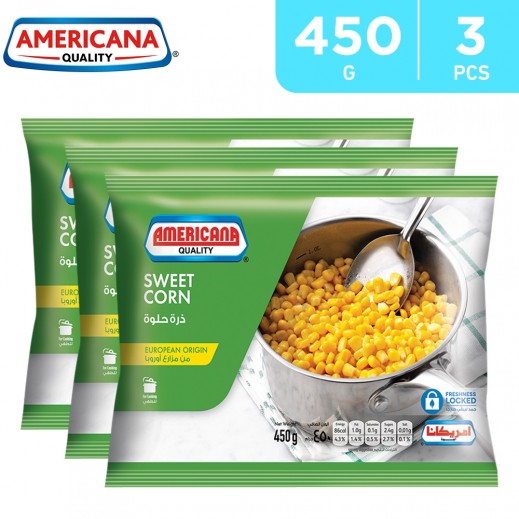 Americana Frozen Sweet Corn 450 g (3pcs)