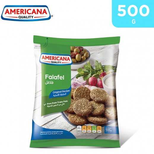 Americana Frozen Original Recipe Falafel 500 g - delivered by Taw9eel Fast