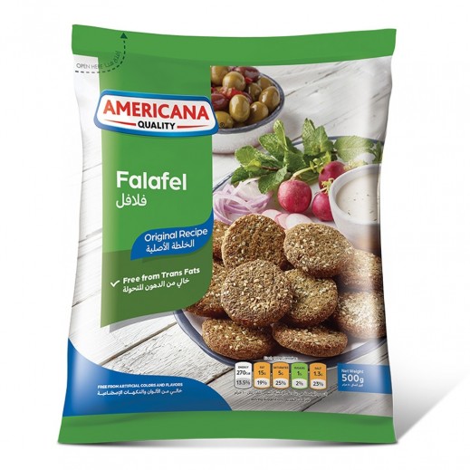 Americana Frozen Original Recipe Falafel 500 g - delivered by Taw9eel Fast