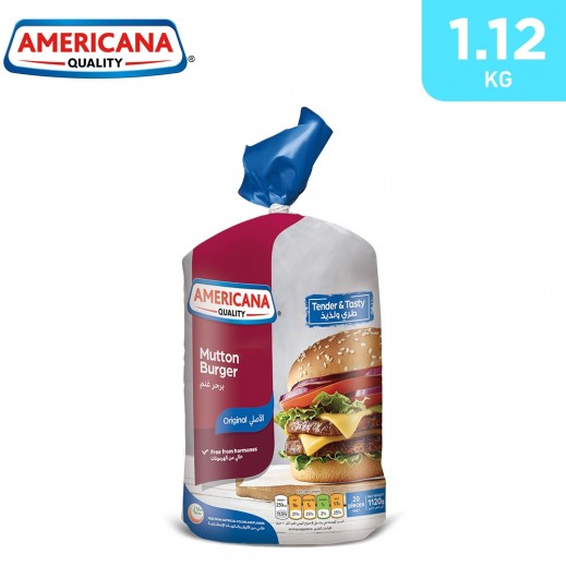Americana Frozen Jumbo Lamb Burger 1120 g
