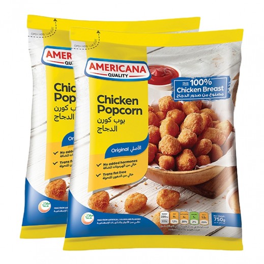 Americana Chicken Popcorn 2 x 750 g