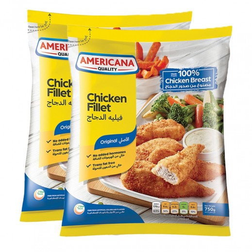 Americana Chicken Fillet 2 x 750 g