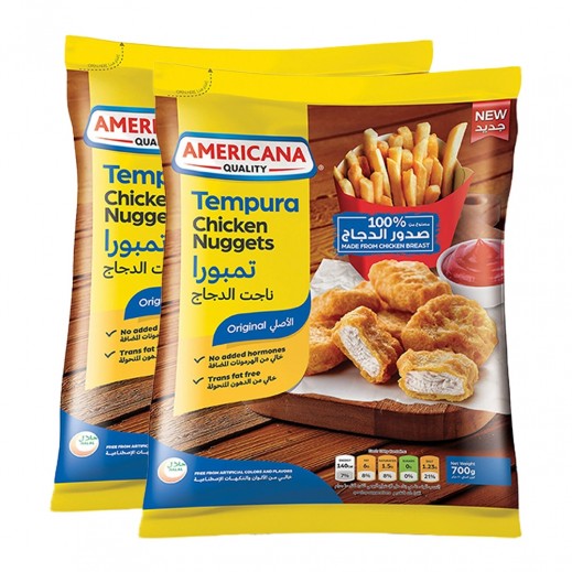 Americana Tempura Chicken Nuggets 2 x 700 g