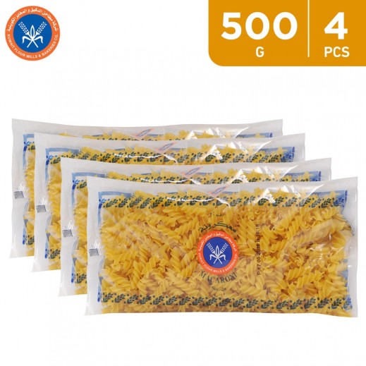 KFM Macaroni No.20 Pasta - 4 × 500 g - delivered by Taw9eel Fast