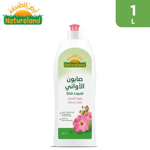Natureland Wildrose Balm Dish Wash Liquid 1 L
