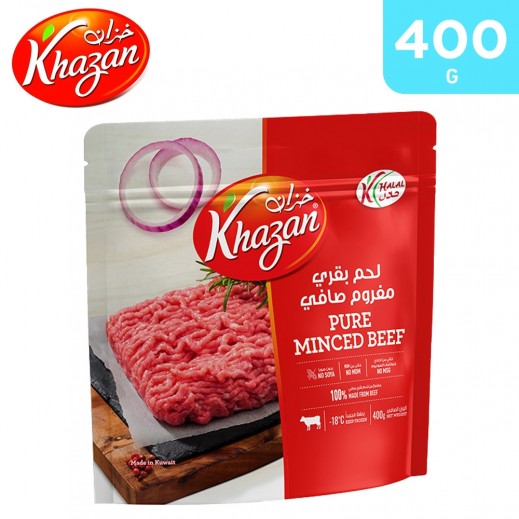 Khazan Frozen Pure Minced Beef 400g  - delivered by Taw9eel Fast