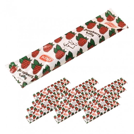 KDD Ice Cream Lolly Raspberry Stick 12 x 62.5 ml - delivered by Taw9eel Fast