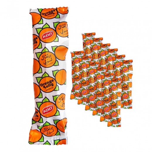 KDD Ice Cream Lolly Orange Stick 12 x 62.5 ml - delivered by Taw9eel Fast