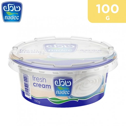 Nadec Full Fat Fresh Cream (100 g) - delivered by Taw9eel Fast