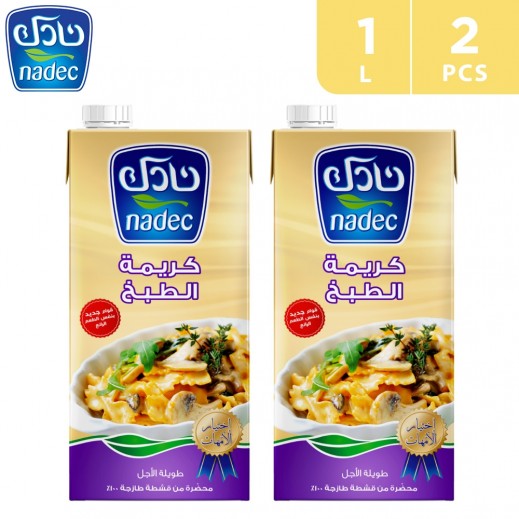 Nadec Cooking Cream 2 x 1 L