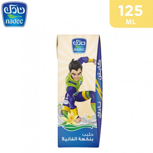 Nadec UHT Vanilla Milk 125 ml - delivered by Taw9eel Fast