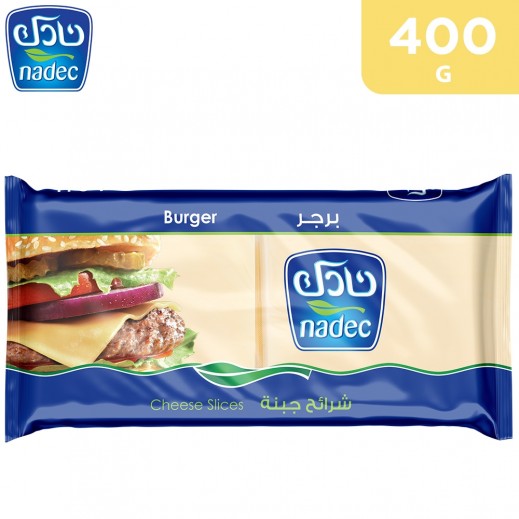 Nadec Burger Cheese Slices 400 g - delivered by Taw9eel Fast