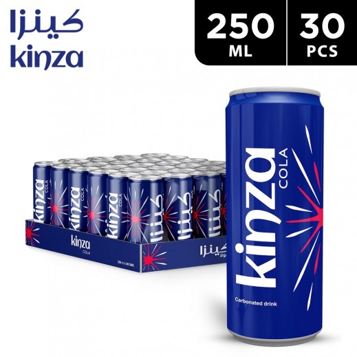Kinza Cola Drink Can 30 x 250 ml - delivered by Taw9eel Fast