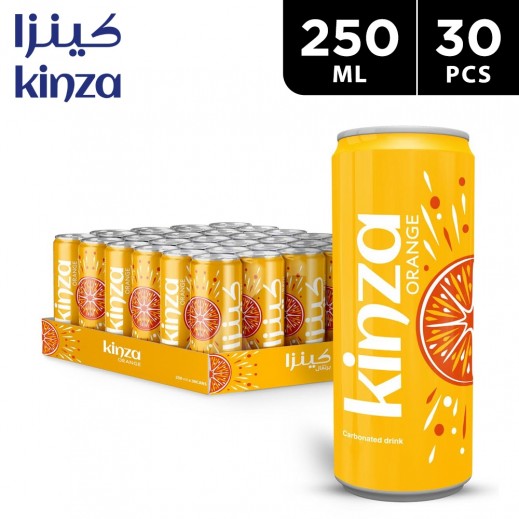 Kinza Orange Drink Can 30 x 250 ml - delivered by Taw9eel Fast