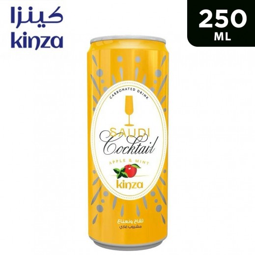 Kinza Apple & Mint Cocktail Soft Drink 250 ml - delivered by Taw9eel Fast
