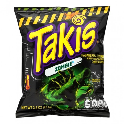 Takis Zombie Habanero & Cucumber Tortilla Chips 92.4g
