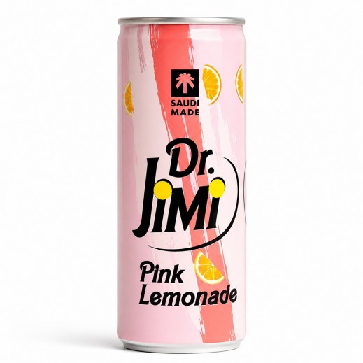 Dr.Jimi Pink Lemonade Sparkling Drink 240ml