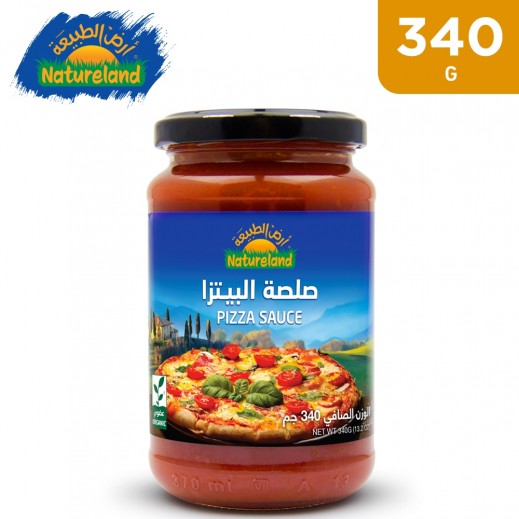Natureland Pizza Sauce 340 g - delivered by Taw9eel Fast