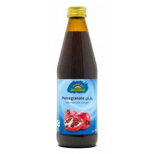 Natureland Organic Pomegranate Juice 330 ml - delivered by Taw9eel Fast