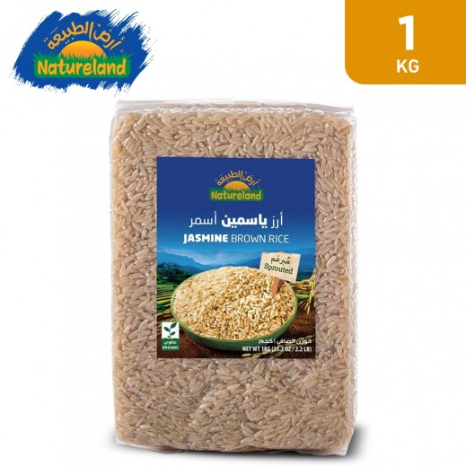 Natureland Organic Jasmine Brown Rice Sprouted 1 kg - delivered by Taw9eel Fast