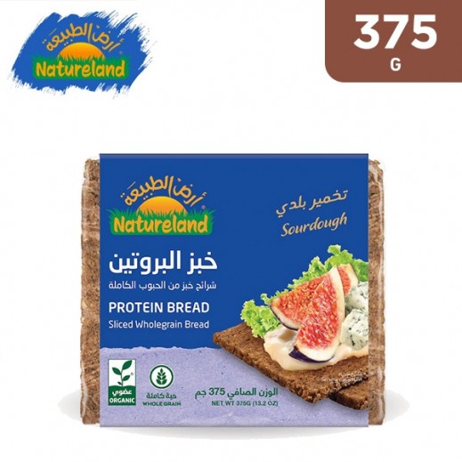 Natureland Organic Sourdough Protein Bread 375 g