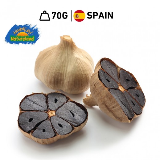 Natureland Fresh Organic Black Garlic 70 g