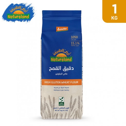Buy Natureland High Gluten Wheat Flour 1 Kg توصيل