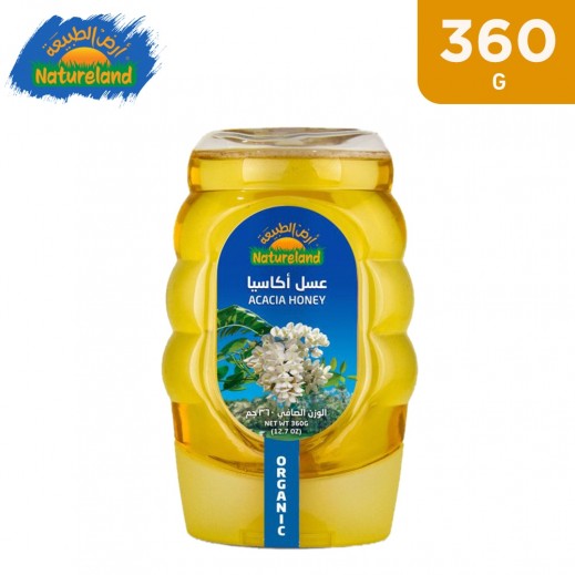 Natureland Acacia Honey 360 g - delivered by Taw9eel Fast