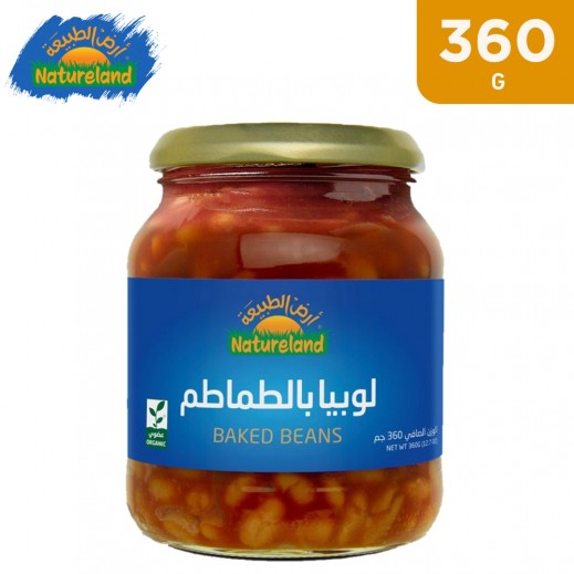 Natureland - Baked Beans 360 g - delivered by Taw9eel Fast