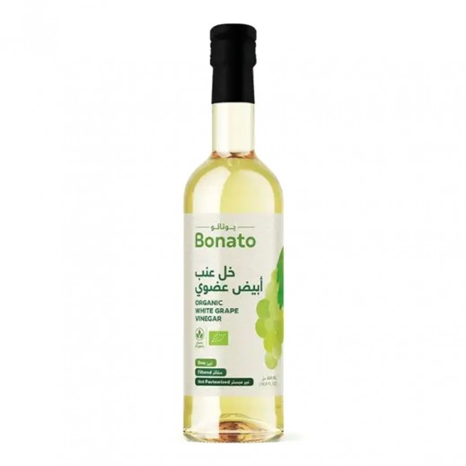 Bonato Organic White Grape Vinegar 500 ml
