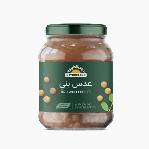 Natureland Brown Lentils 360g