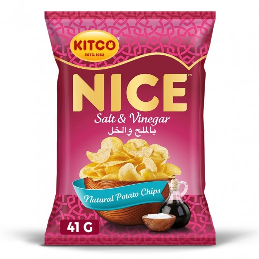 Kitco Nice Chips Salt  Vinegar 30 g - delivered by Taw9eel Fast
