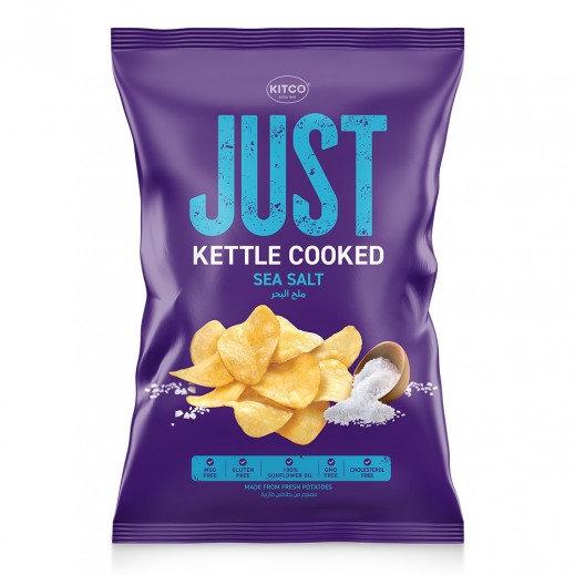 Kitco Just Kettle Cooked Sea Salt Potato Chips 150 g