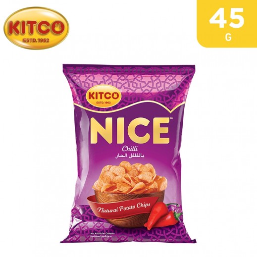 Kitco Nice Chilli Potato Chips 45 g - delivered by Taw9eel Fast
