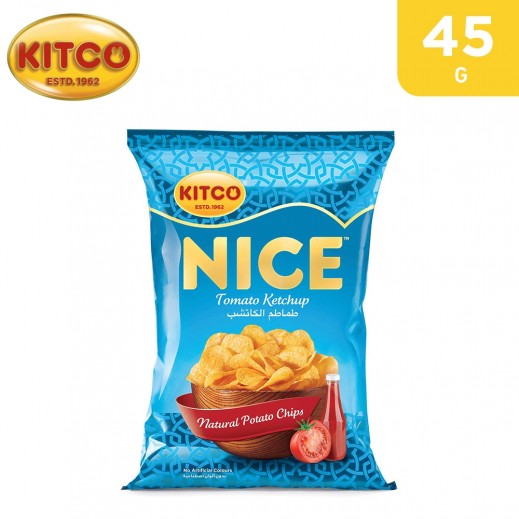 Kitco Nice Tomato Ketchup Potato Chips (45 g) - delivered by Taw9eel Fast