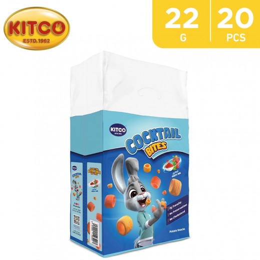 Kitco Cocktail Bites Party Mix Potato Snacks 20 x 22 g - delivered by Taw9eel Fast
