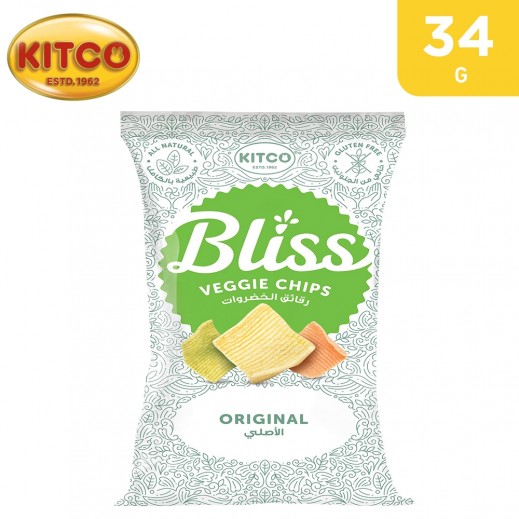 Kitco Bliss Original Veggie Chips 34 g - delivered by Taw9eel Fast