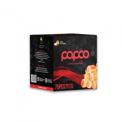 Papco Coconut Charcoal 850g - 75 Pieces - delivered by Taw9eel Fast