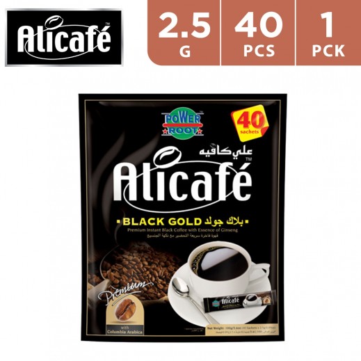 Ali Café Black Gold Coffee 40X2.5 g - delivered by Taw9eel Fast