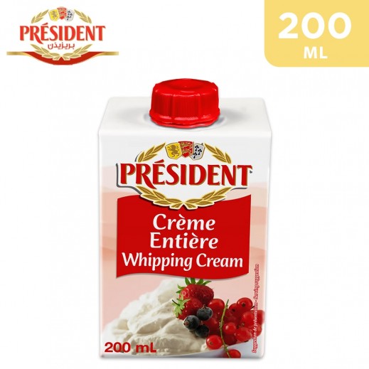 President Whipping Cream 200 Ml