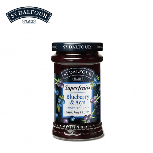 St.Dalfour Superfruits Blueberry & Acai Fruit Spread 170 g