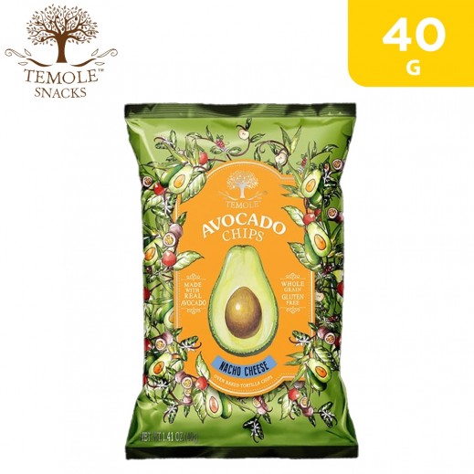 Temole Nacho Cheese Avocado Chips 40 g