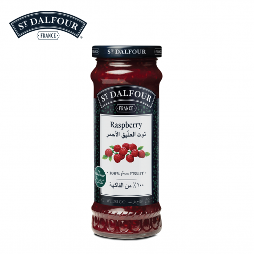 St.Dalfour Red Raspberry Jam 284 g - delivered by Taw9eel Fast