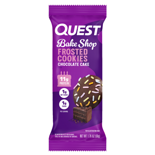 Quest Protein Frosted Cookies Chocolate Cake 50 g