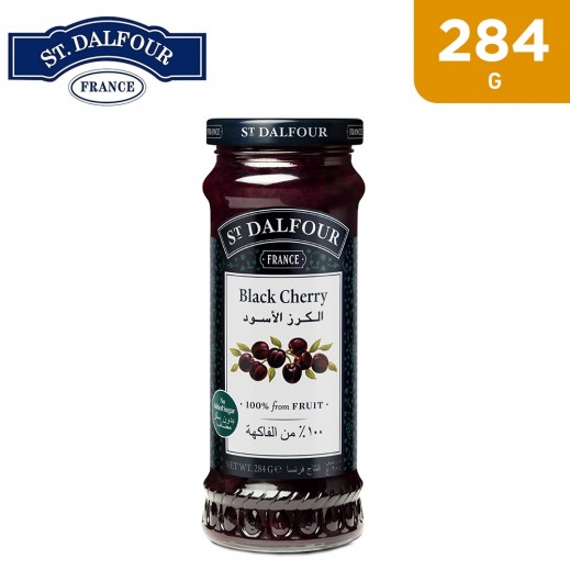 St.Dalfour Black Cherry Jam 284 g - delivered by Taw9eel Fast